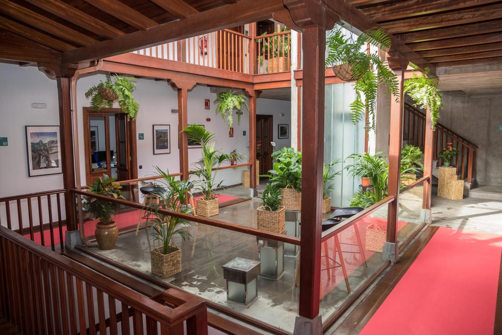 Hotel Escuela Rural Casa Los Herrera Hermigua Buitenkant foto